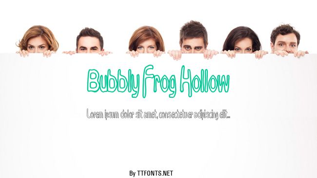 Bubbly Frog Hollow example